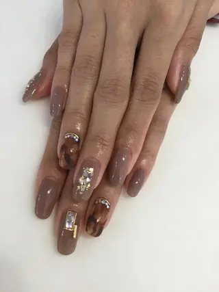 ネイル 💎🐰 saki. m 🐰💎のネイルデザイン