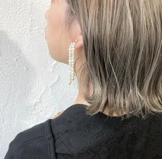 ミディアム mayu ○のヘアスタイル