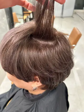 カラー メンズ カズキ🌼曲がる 縮毛矯正のヘアスタイル