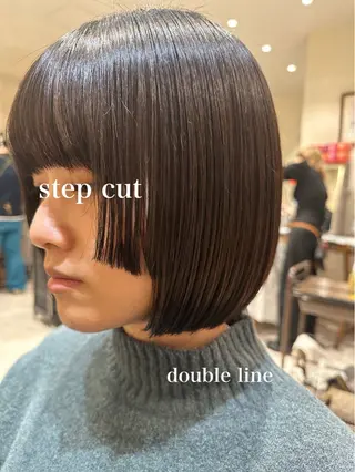 ショート 美髪矯正/渡辺 りんのヘアスタイル