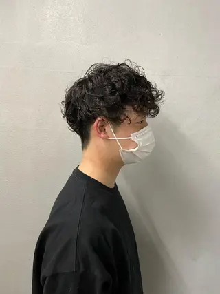 メンズ メンズ/ダブルカラー /パーマ/来栖慧💈のヘアスタイル