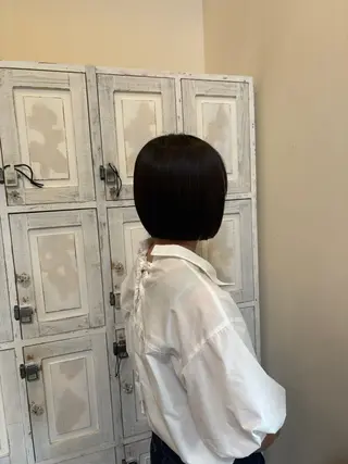 ショート ルプラボウ/中村潤菜 /ボブヘアのヘアスタイル