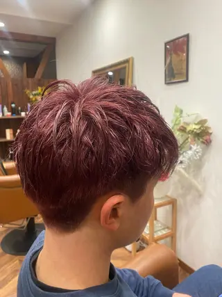 ショート カラー メンズ gatto  nero所属・【似合わせカット 】🦋岩崎 美保🐾のヘアスタイル