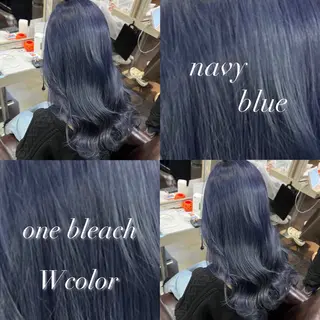 ロング 透明感ハイトーン カラー🦋🌧希咲のヘアスタイル