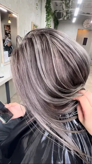 ロング カラー デザイン/美髪カラー 艶職人/福井SHUNのヘアスタイル