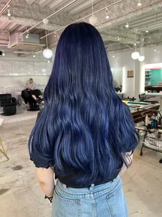 ロング 💥ウルフカット デザインあんな💥のヘアスタイル