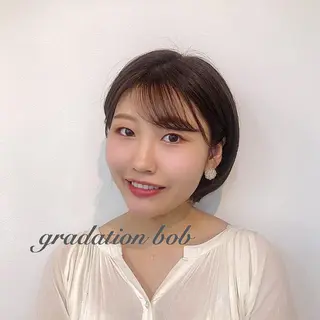 ショート しま ななこのヘアスタイル
