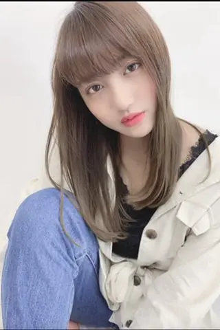 ロング カラー パーマ odagiri yoshitakaのヘアスタイル