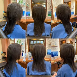 ロング 山口 博司のヘアスタイル