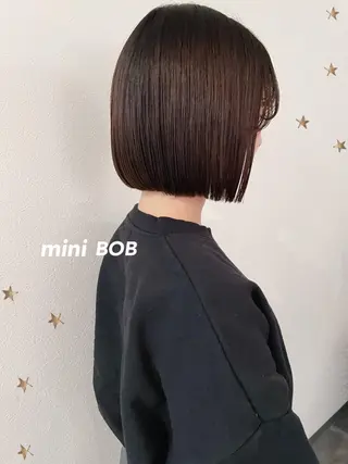 ショート カラー 市川 千夏のヘアスタイル