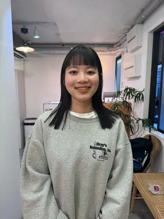 ミディアム カラー Seeknext // Rukaのヘアスタイル