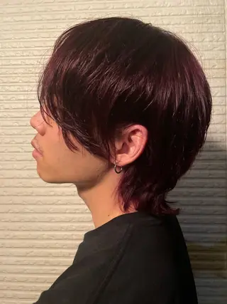 セミロング カラー メンズ OjOmano ケンタのヘアスタイル