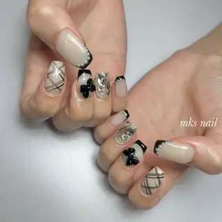 ネイル mks＊nail //  枚方長尾のネイルデザイン