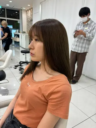 セミロング 🌨️Ash平井店 ハセベ🌨️のヘアスタイル