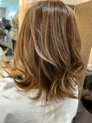 ミディアム 笠谷 正之のヘアスタイル