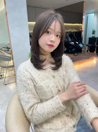 ミディアム 宍戸 崇人のヘアスタイル