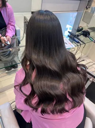 ロング 銀座/カラー 🎀momo🎀のヘアスタイル