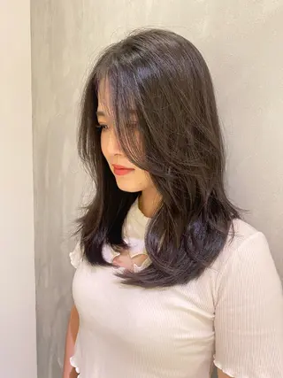 ロング いとう ほのかのヘアスタイル