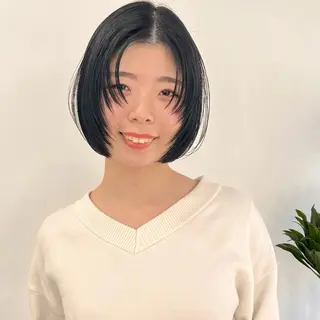 ショート No1韓国風レイヤー &カチモリ✨ /サキのヘアスタイル