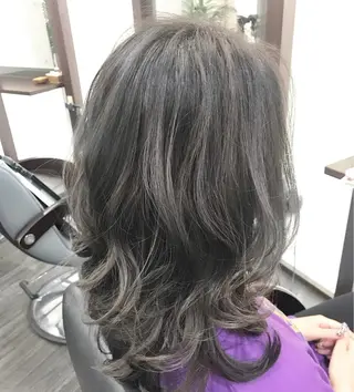 セミロング カラー ＊横浜駅＊ 金子 誠也のヘアスタイル