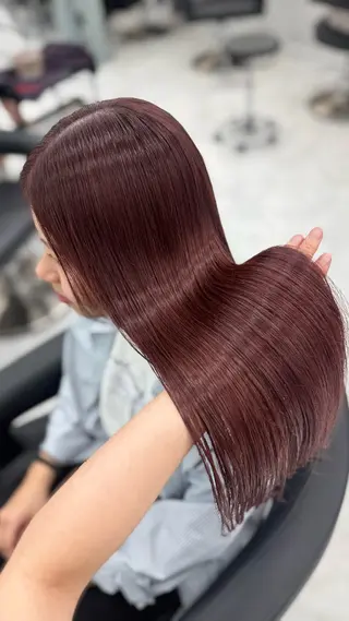 カラー 透明感うる艶カラー 🤍MANAMIのヘアスタイル