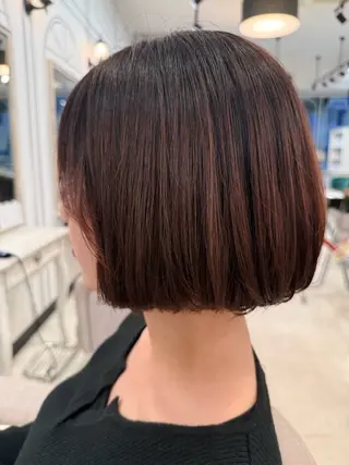 ショート Eclat【エクラ】所属・三上 莉里のヘアスタイル