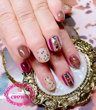 ネイル CROWN プライベートサロンのネイルデザイン
