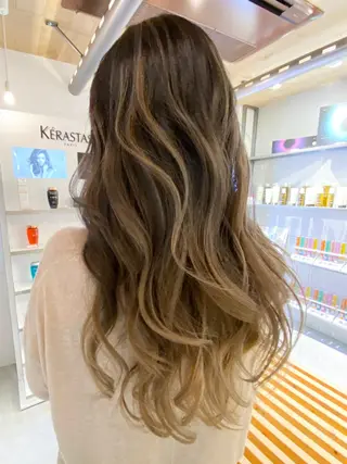 ロング カラー welring hair salonのヘアスタイル