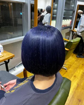 ショート カラー ヘアアレンジ 🇰🇷韓国ヘア TAKUMI🐯💎のヘアスタイル