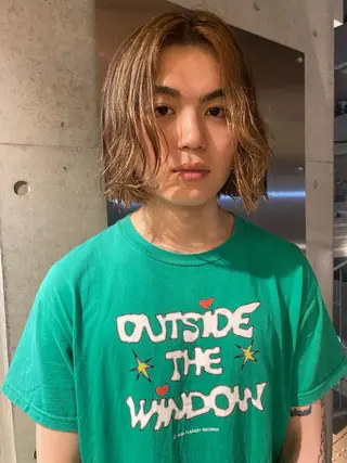 ショート YUUKI/ウルフ .ボブパーマのヘアスタイル