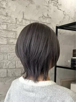 ショート 艶髪ブリーチカラー 💗manaka💗のヘアスタイル