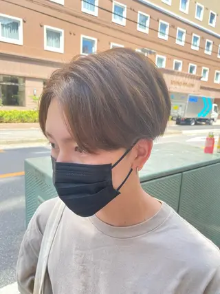 メンズ anhelo髪質改善 メテオ髪質改善名駅のヘアスタイル