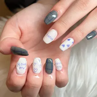 ネイル 藤本 楓のネイルデザイン