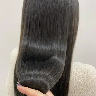 ロング カラー マンツーマン女性 美容師 奏のヘアスタイル