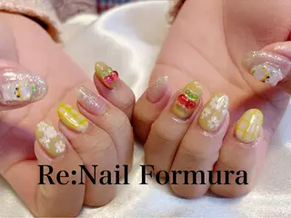 ミディアム kido chieのネイルデザイン