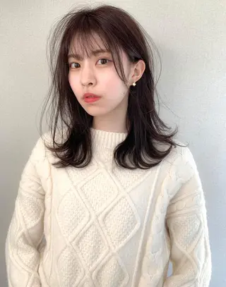 セミロング ✨上品レディーなヘア スタイルへ✨髙木諒也のヘアスタイル