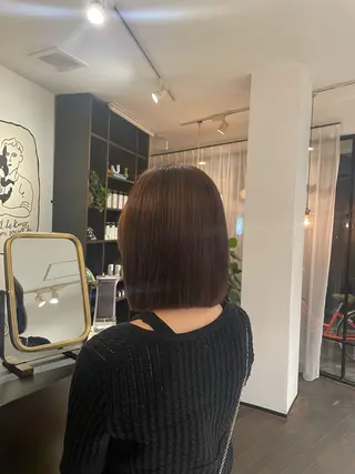 ミディアム 西野 優夏のヘアスタイル