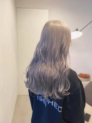 ロング ベージュカラー/新潟 カラー特化/落合優吾のヘアスタイル