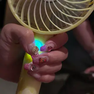 ネイル パラあり！フィルイン 美フォルムのネイルデザイン