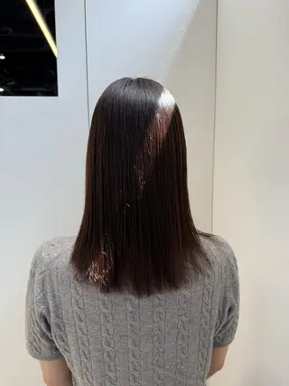 セミロング ✨ハイトーン/レイヤ ー/横浜/優内✨のヘアスタイル
