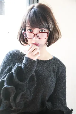 ショート ミディアム 髪質改善縮毛矯正 専門店のヘアスタイル