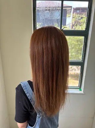セミロング 古川 心のヘアスタイル