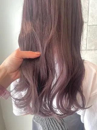 ロング カラー 🌈コテ巻き風パーマ LOHASせいな🌈のヘアスタイル