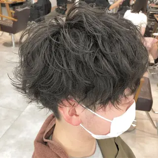 パーマ メンズ 🏆メンズ特化🥇 店長YUTOのヘアスタイル