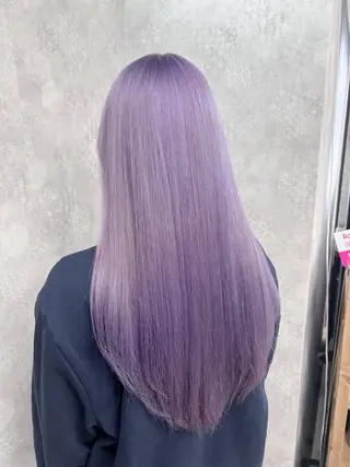 ロング カラー ヘアアレンジ 💕ブリーチ/ヘアメ 🎀YUUKAのヘアスタイル