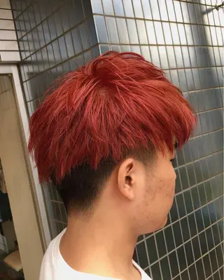 カラー メンズ ish by fan .代表✂️木谷宏夢のヘアスタイル
