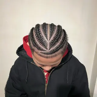 ロング ヘアアレンジ メンズ mow hair所属・yoshikei -mow hair-のヘアスタイル