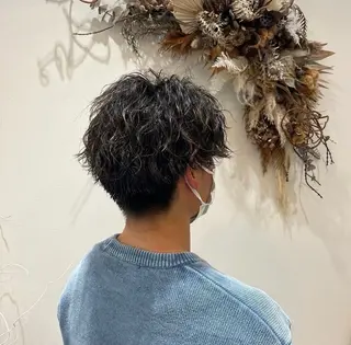 パーマ メンズ YURA bisou hairのマツエク・マツパデザイン