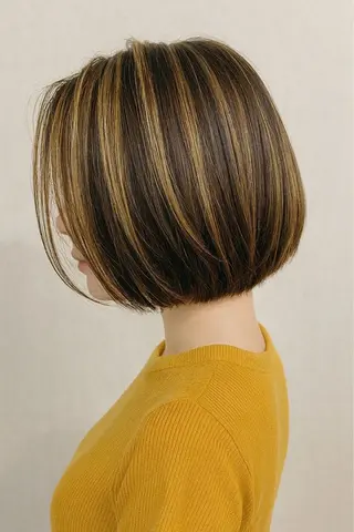 ミディアム miku カラー／ヘッドスパのヘアスタイル