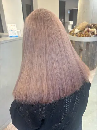 ロング カラー 韓国ハイトーンカラー kana♡のヘアスタイル